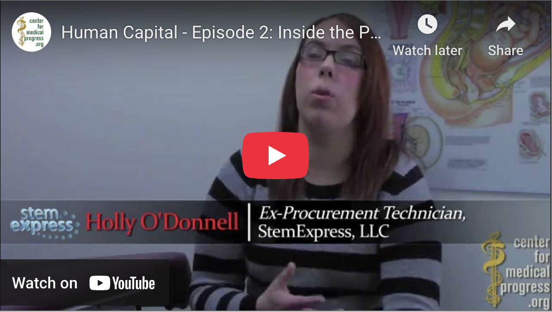 Planned Parenthood sells baby parts video series