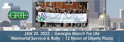 Georgia March for Life, Memorial Service & Rally